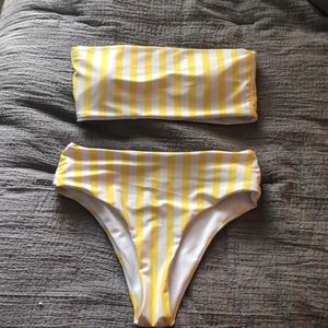 High waisted bathing suit, never worn